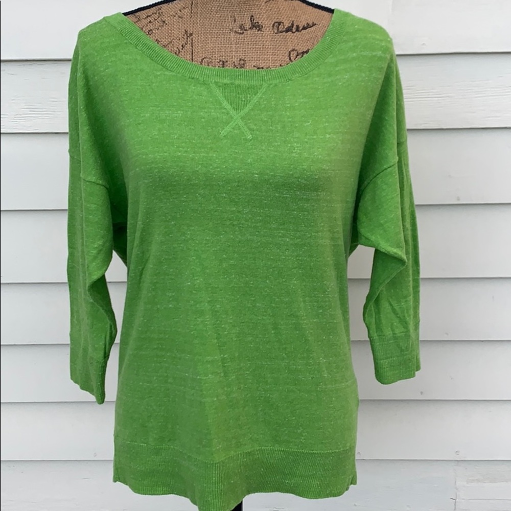American Eagle green sweater large